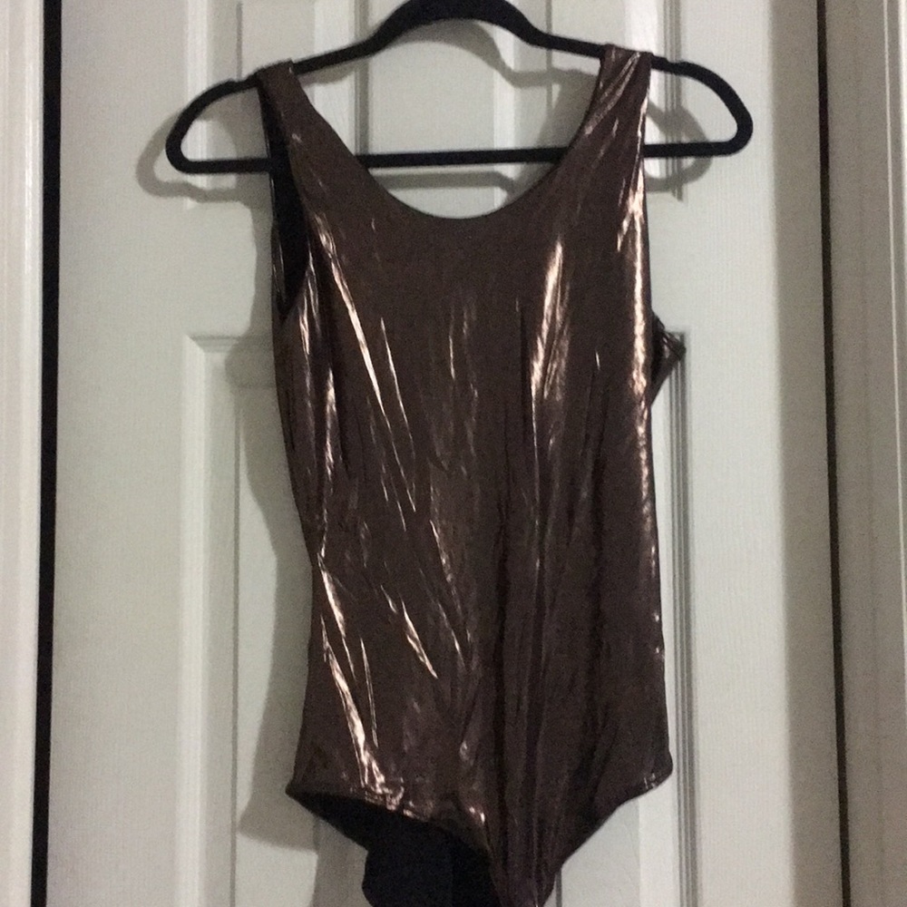 Gold Metallic Bodysuit